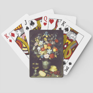 Baraja De Cartas Georg Flegel Gran pieza de flores (en nicho)
