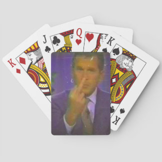 Baraja De Cartas George Bush Middle Finger