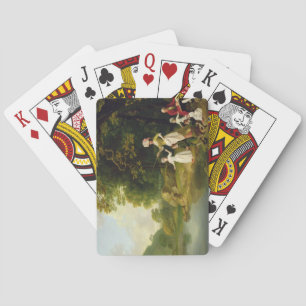 Baraja De Cartas George y Mary Browne con su hijo mayor de cinco añ