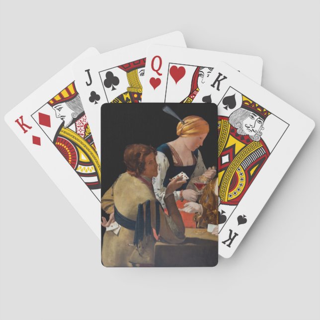 Baraja De Cartas Georges de la Tour - Cheat with Ace of Diamonds (Reverso)