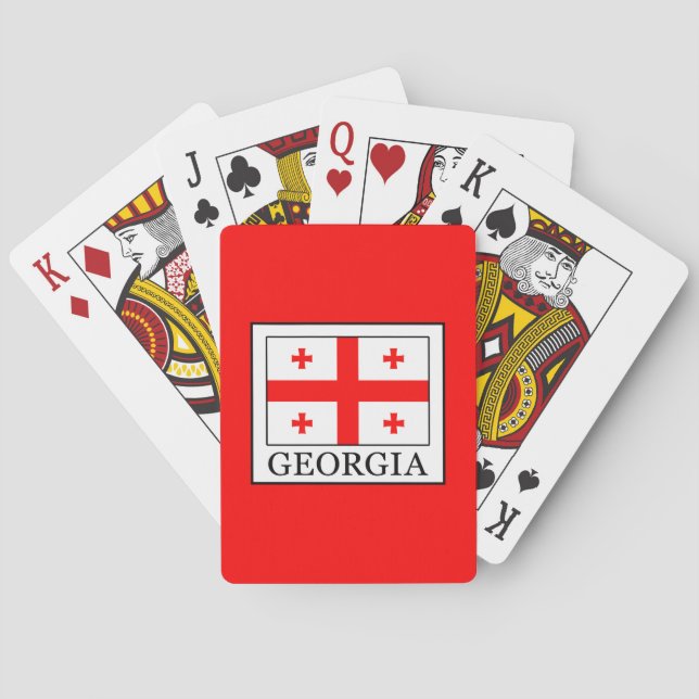 Baraja De Cartas Georgia (Reverso)