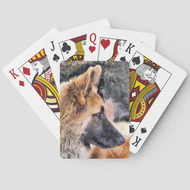 BARAJA DE CARTAS GERMAN SHEPHERD (Reverso)