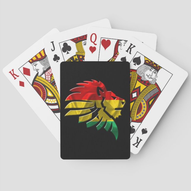Baraja De Cartas Ghana (Reverso)