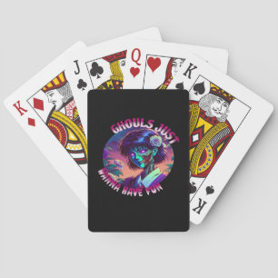 Baraja De Cartas Ghouls solo quiere divertirse - Estilo de citas de