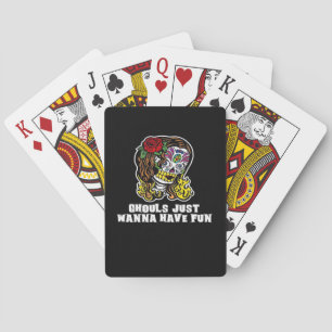 Baraja De Cartas Ghouls solo quieren divertirse - Feliz esloga de H