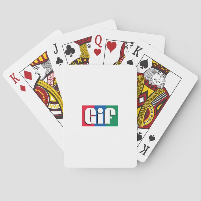Baraja De Cartas Gif (Reverso)