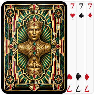 Baraja De Cartas Gigante, mítico Art Déco