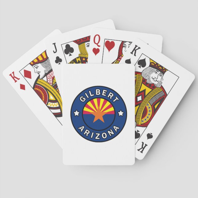 Baraja De Cartas Gilbert Arizona (Reverso)