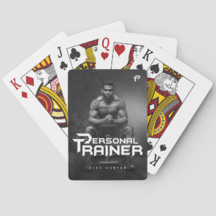 Baraja De Cartas Gimnasio de entrenador personal Personalizado