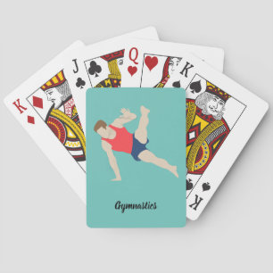 Baraja De Cartas Gimnasta masculino