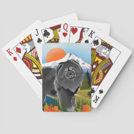 Baraja De Cartas GINKGO, la mascota de las tarjetas de juego Mt. Ho