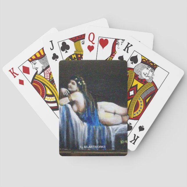 BARAJA DE CARTAS GIPSY BLUE (Reverso)