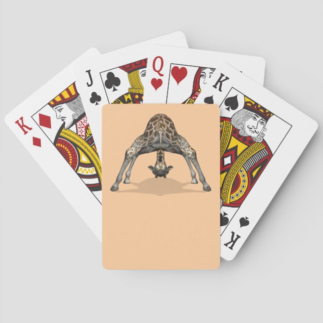 Baraja De Cartas Girafa flexible (Reverso)