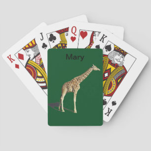 Baraja De Cartas Giraffe