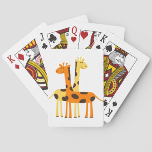 Baraja De Cartas giraffe africa safari fauna silvestre