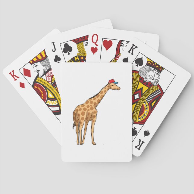 Baraja De Cartas Giraffe Cap (Reverso)