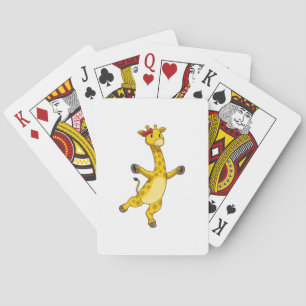 Baraja De Cartas Giraffe con cinta de opciones