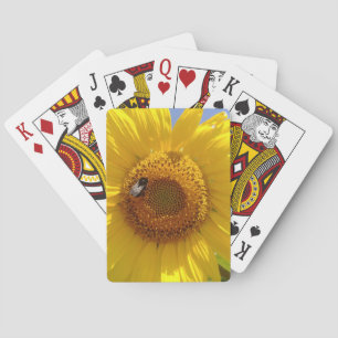 Baraja De Cartas Girasol amarillo
