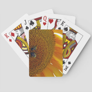 Baraja De Cartas Girasol con abejorros