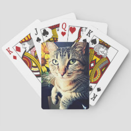 Baraja De Cartas "Girasol" verde