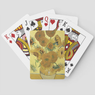 Baraja De Cartas Girasoles de Vincent van Gogh el  , 1888