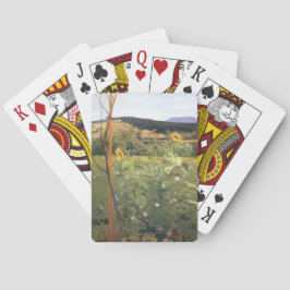 Baraja De Cartas Girasoles (por Jacek Malczewski)