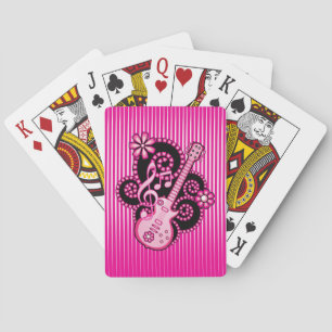 Baraja De Cartas Girlie Guitar