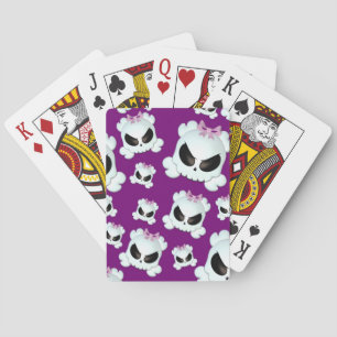 Baraja De Cartas Girly Skullz