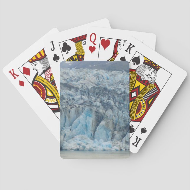 Baraja De Cartas Glaciar de Alaska (Reverso)