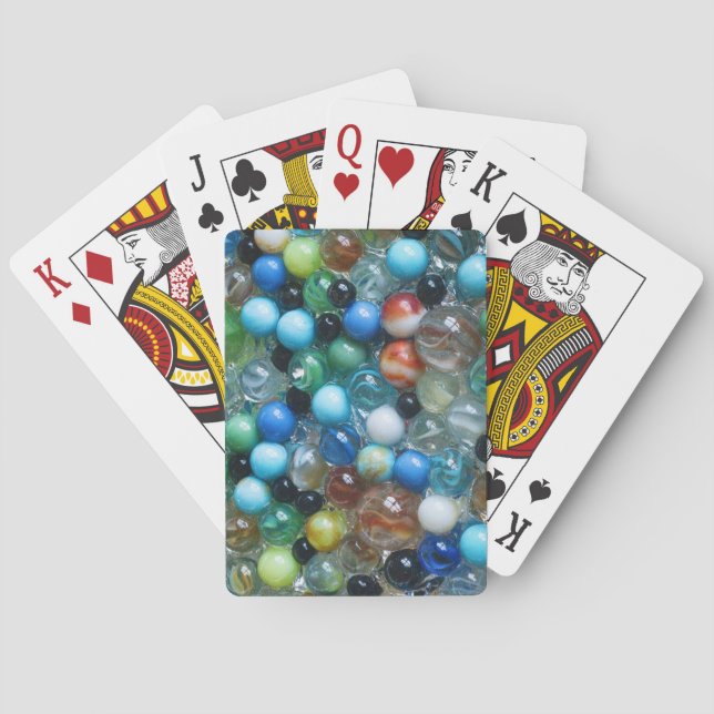 Baraja De Cartas Glass Marbles (Reverso)