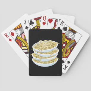 Baraja De Cartas Glitch Alimentos simples fideos