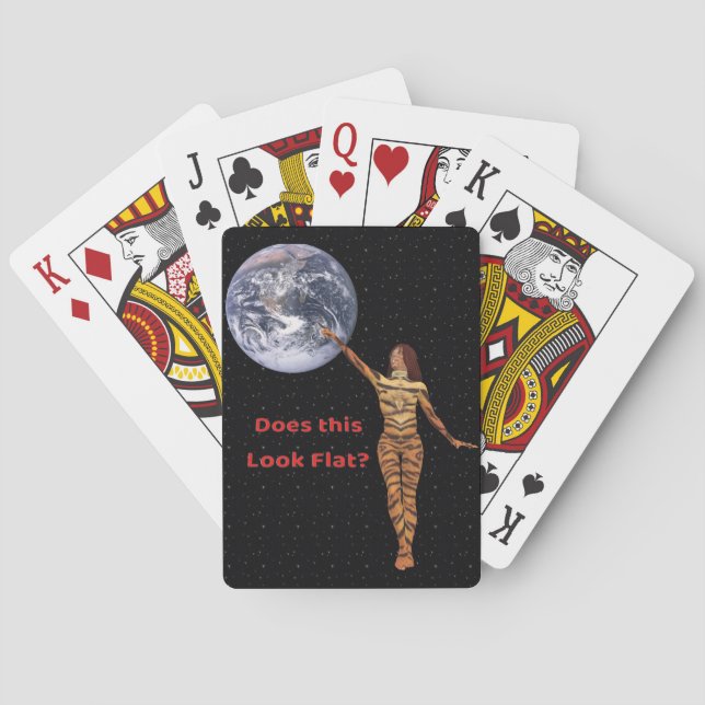 Baraja De Cartas Globe not Flat (Reverso)