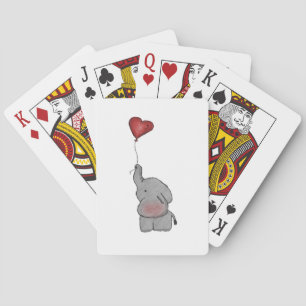 Baraja De Cartas Globo de Elephant Holding