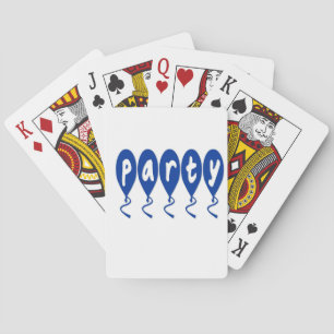 Baraja De Cartas Globos fiestas