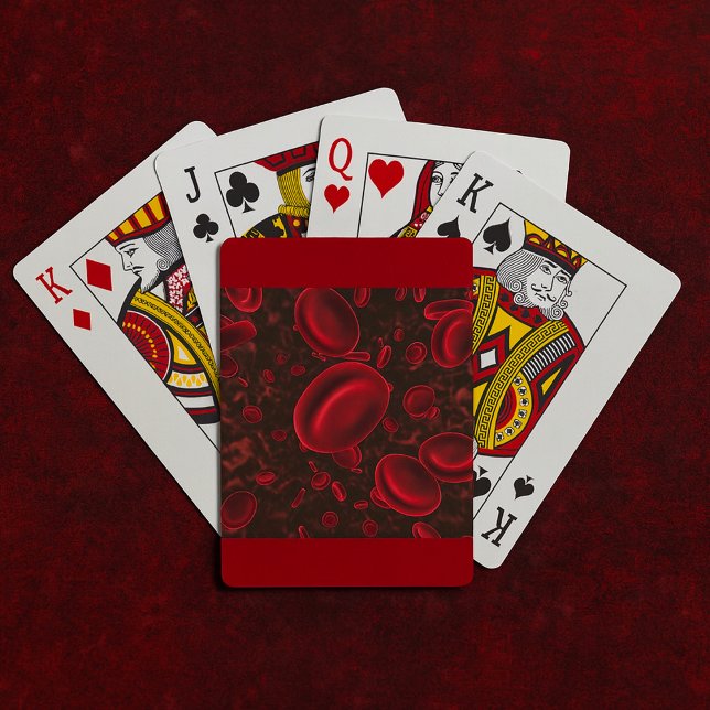 Baraja De Cartas Glóbulos rojos microscópicos (Subido por el creador)