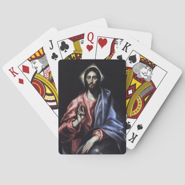 BARAJA DE CARTAS GLORIA A JESÚS CRISTO (Reverso)