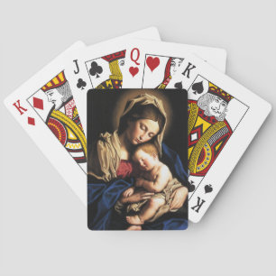 BARAJA DE CARTAS GLORIA A JESÚS Y MARÍA