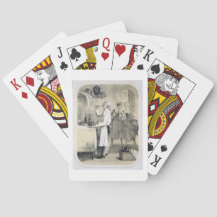 Baraja De Cartas Glotonería en la cocina, de una serie de las