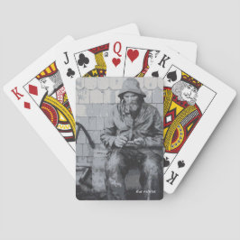 Baraja De Cartas Gloucester Fisherman mendigando sus nets