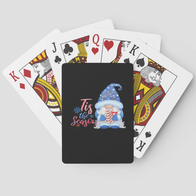 Baraja De Cartas Gnome Es La Temporada  (Reverso)