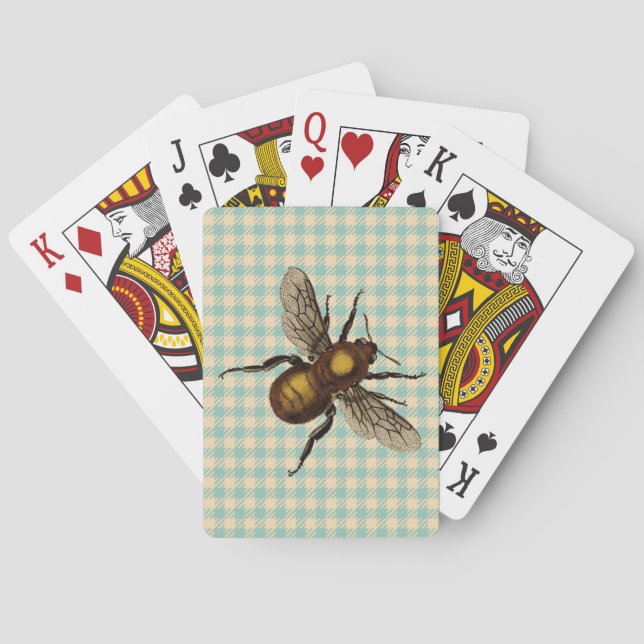 Baraja De Cartas Golden Bee Art (Reverso)