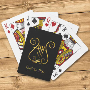 Baraja De Cartas Golden Lyre