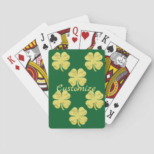 Baraja De Cartas Golden Shamrock Thunder_Cove
