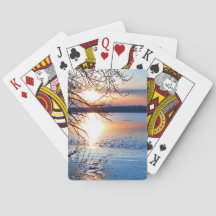 Golden Sunrise Over Lake, Fotografía Motivacional