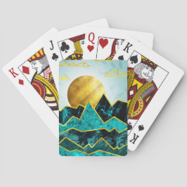 Baraja De Cartas Golden Sunset