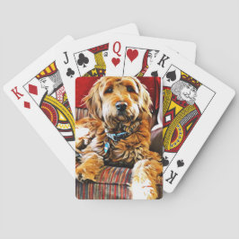 Baraja De Cartas Goldendoodle