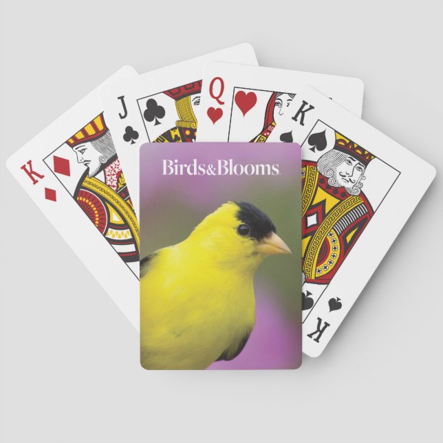 Baraja De Cartas Goldfinch (Reverso)