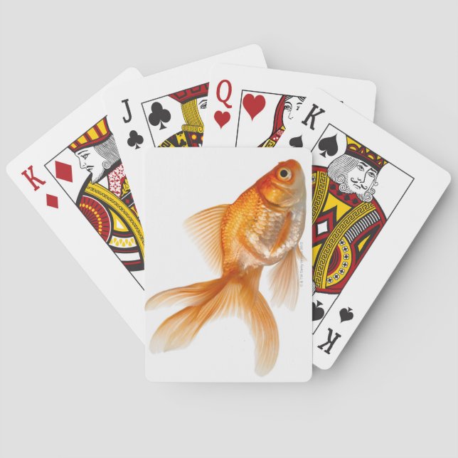 Baraja De Cartas Goldfish de lujo (Reverso)