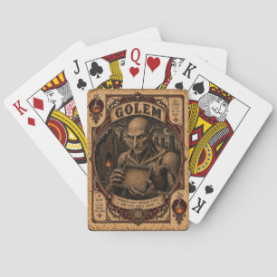 Baraja De Cartas Golem, Monstruos de Circo Antiguos
