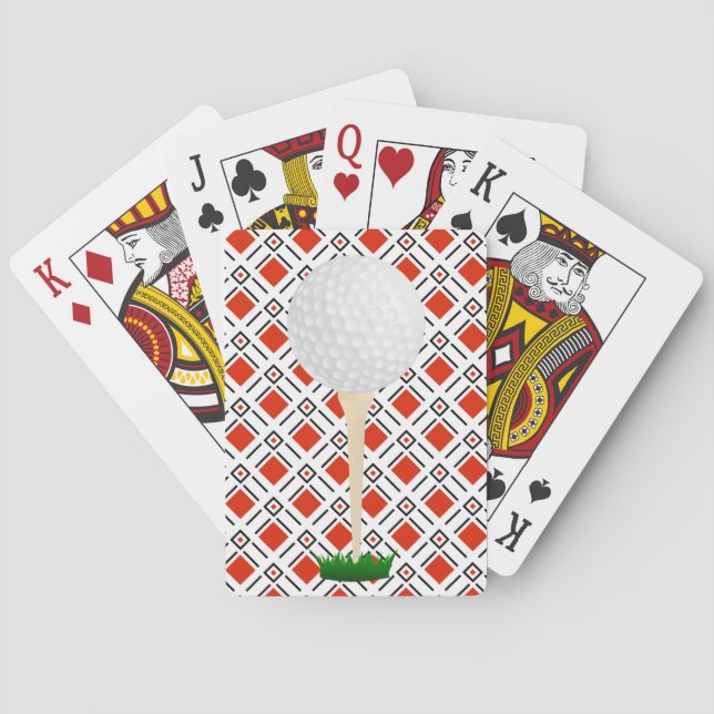 Baraja De Cartas Golf de Czervik del Al (Reverso)